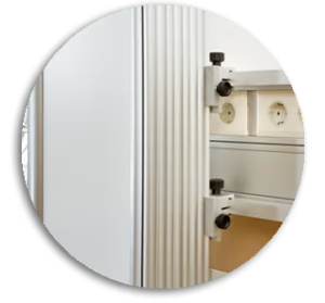 Accessoires pour paravent rigide ROPIMEX modèle RFW