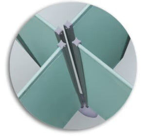 Pied stabilisateur pour paravents légers ROPIMEX