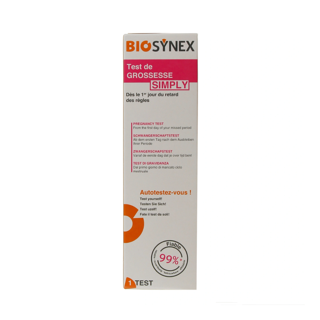 Test de grossesse Simply by Exacto - Biosynex
