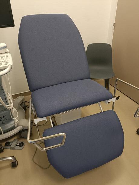 Changement de sellerie divan gynécologique