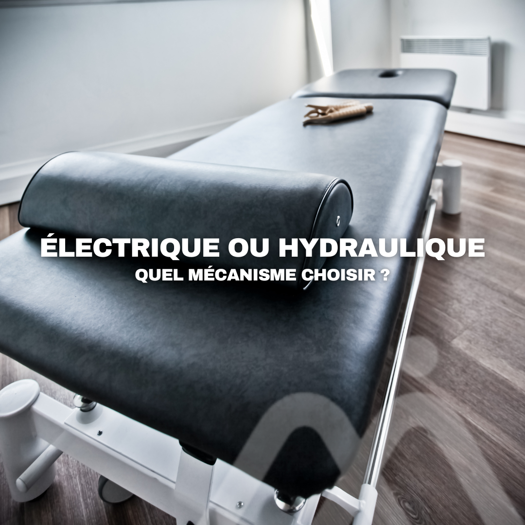 Table électrique ou hydraulique : quelle table de soins choisir ?