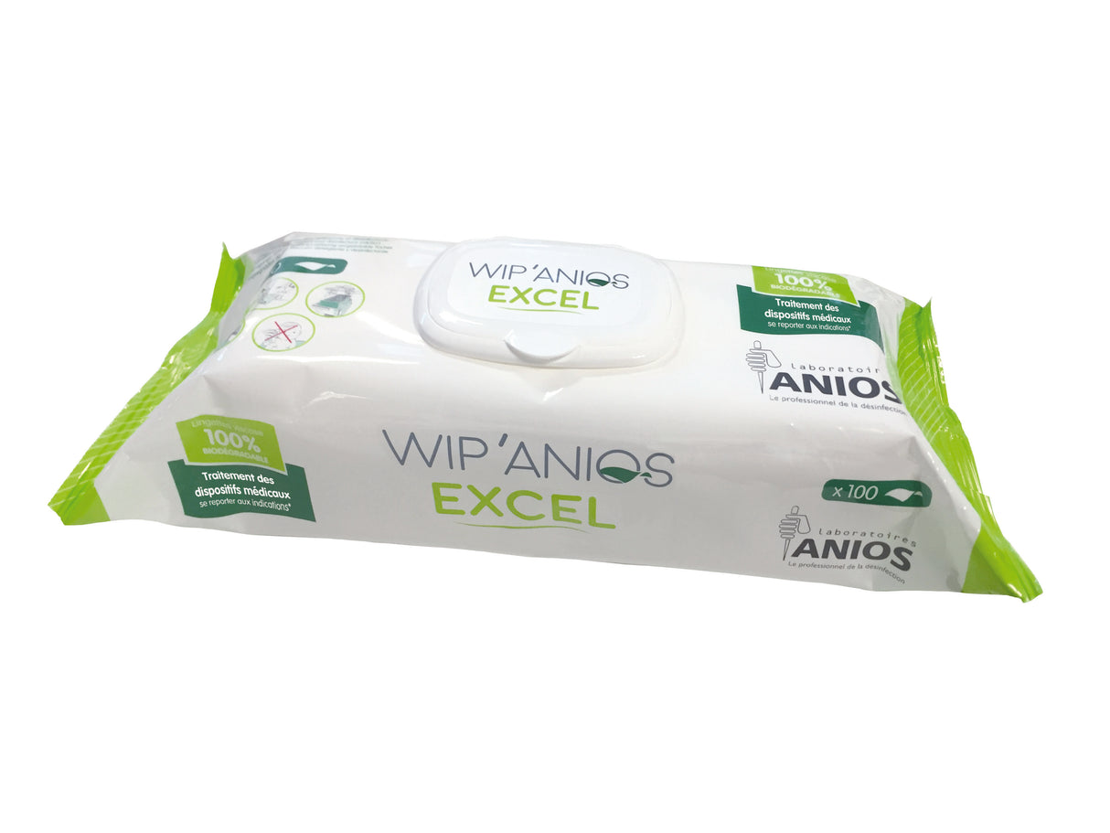 Lingettes Wip'Anios Excel 100 lingettes