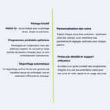 iPress 10+ : Pressothérapie avec bottes 10 cellules et écran intégré - Mazet Santé