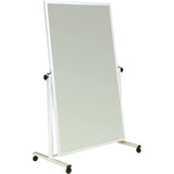 Miroir basculant et transportable - avec ou sans quadrillage