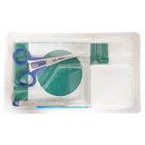 Set de suture Urgento (2 champs) avec pince sans griffe