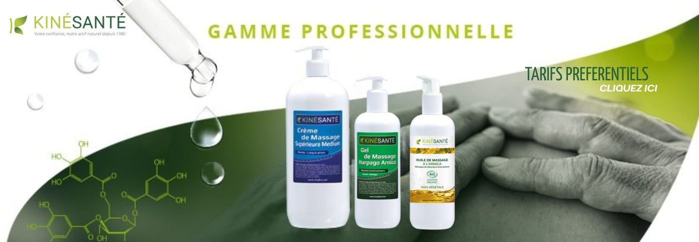 crème de massage kinésanté
