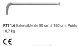 Paravent ROPIMEX modèle RTI - Pliable et Pivotant