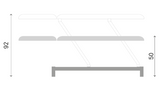 Table de massage électrique FERROX® Osteo OS 206 - 2 plans