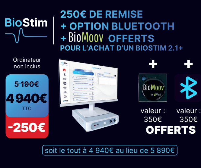 BIOSTIM - Appareil de rééducation uro-gynéco