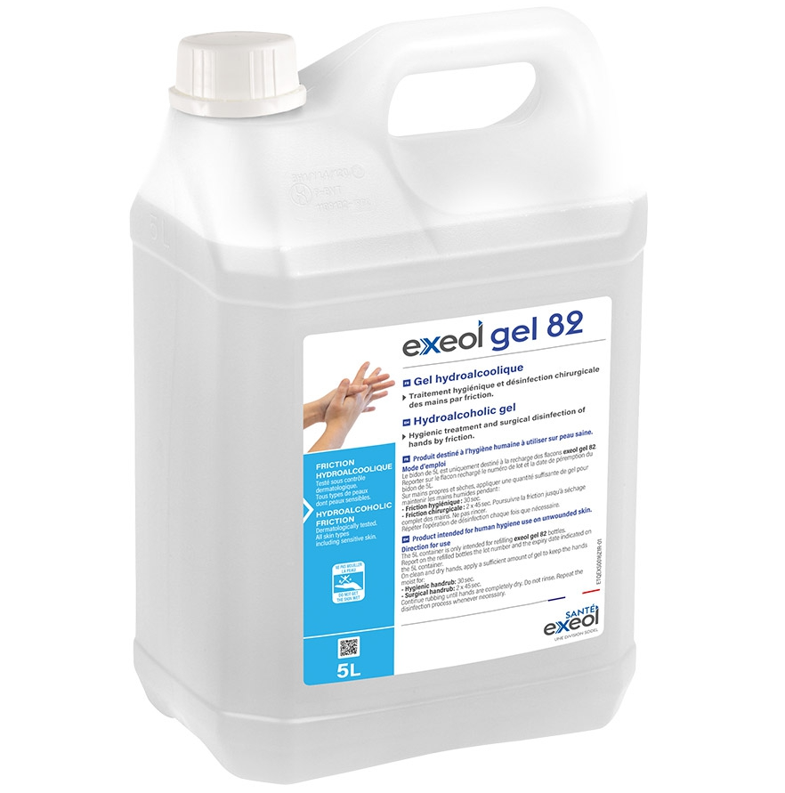 Gel hydroalcoolique EXEOL GEL 82