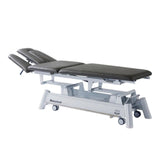 Table hydraulique MANUMED Optimal 5 plans avec appui-bras réglable - Avec ou sans cyphose