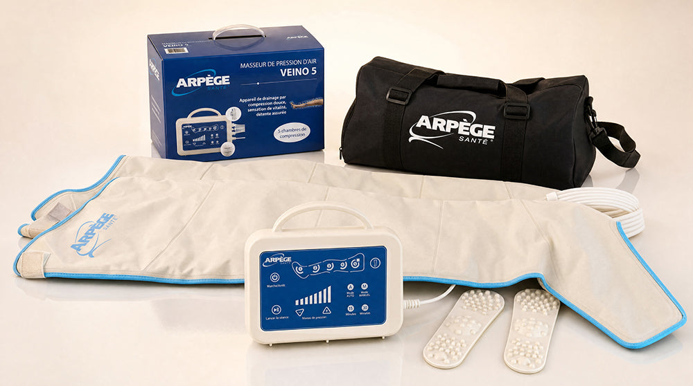Veino 5 - Appareil de pressotherapie à domicile