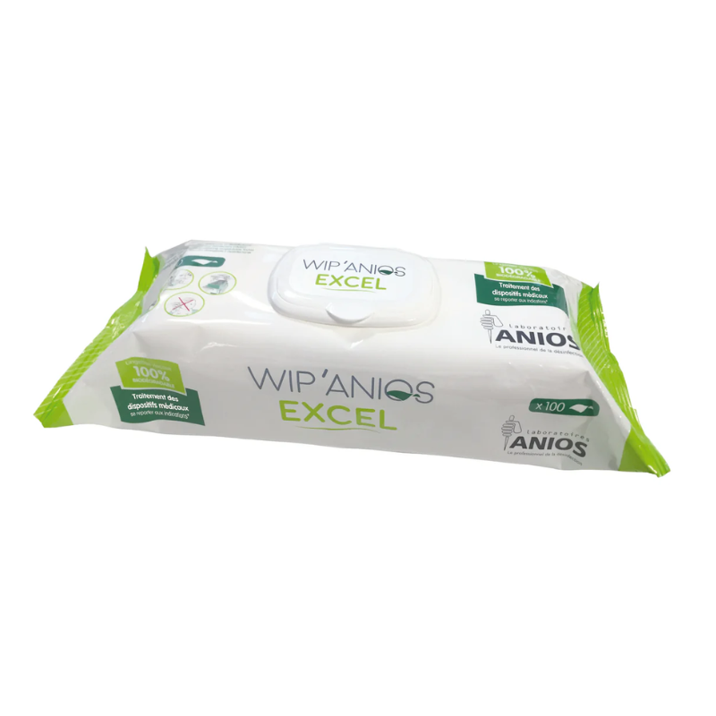 Lingettes Wip'Anios Excel 100 lingettes