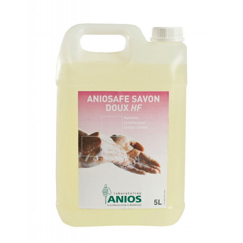 Solution lavante Aniosafe Savon doux HF - Bidon de 5L