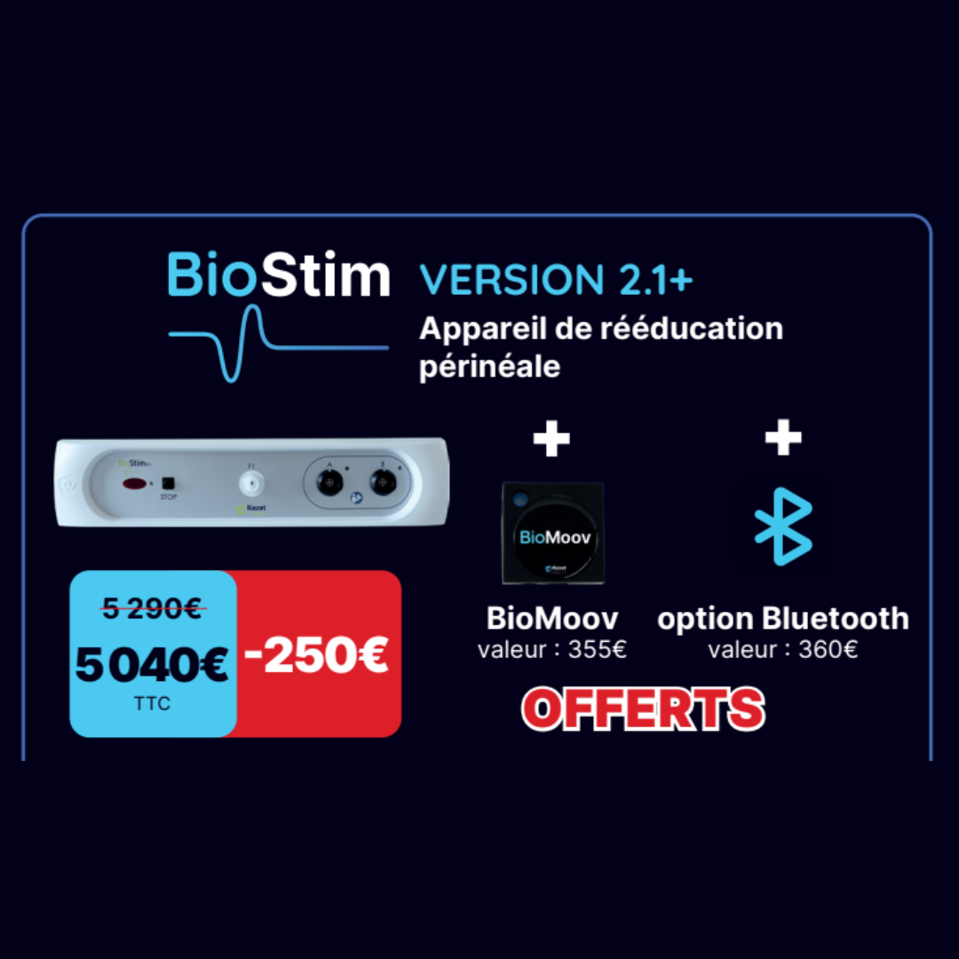 BIOSTIM - Appareil de rééducation uro-gynéco