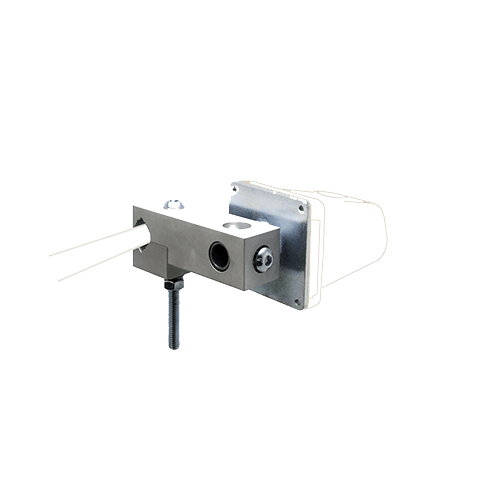 Etau pour rails médicaux pour Lampe LID