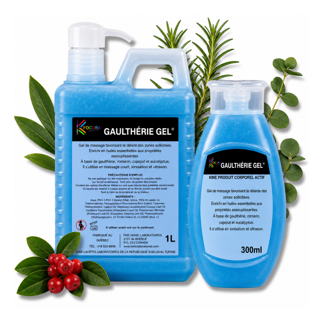 gel  détente pour massage professionnel