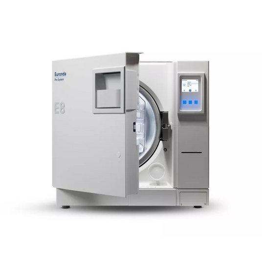 stérilisateur  autoclave E8 euronda porte semi ouverte