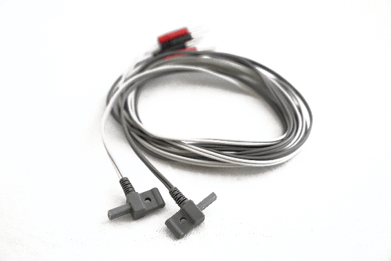 JEU DE 2 CABLES BIPOLAIRES (PERISTIM PRO,REHAB X2)
