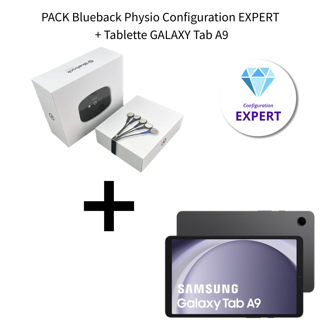 Pack Blueback Physio - Configuration EXPERT + tablette tactile