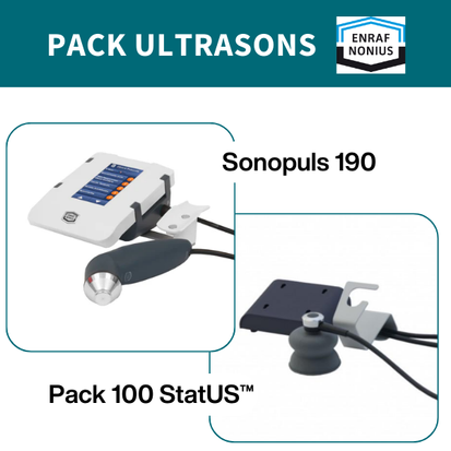 PACK ULTRASON Sonopuls 190 + Pack 100 StatUS - ENRAF-NONIUS