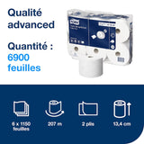 Papier toilette SmartOne Tork T8 - 6 rouleaux