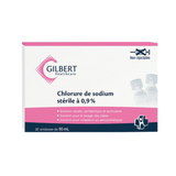 Sérum physiologique - 5, 10 ou 50ml - GILBERT HEALTHCARE