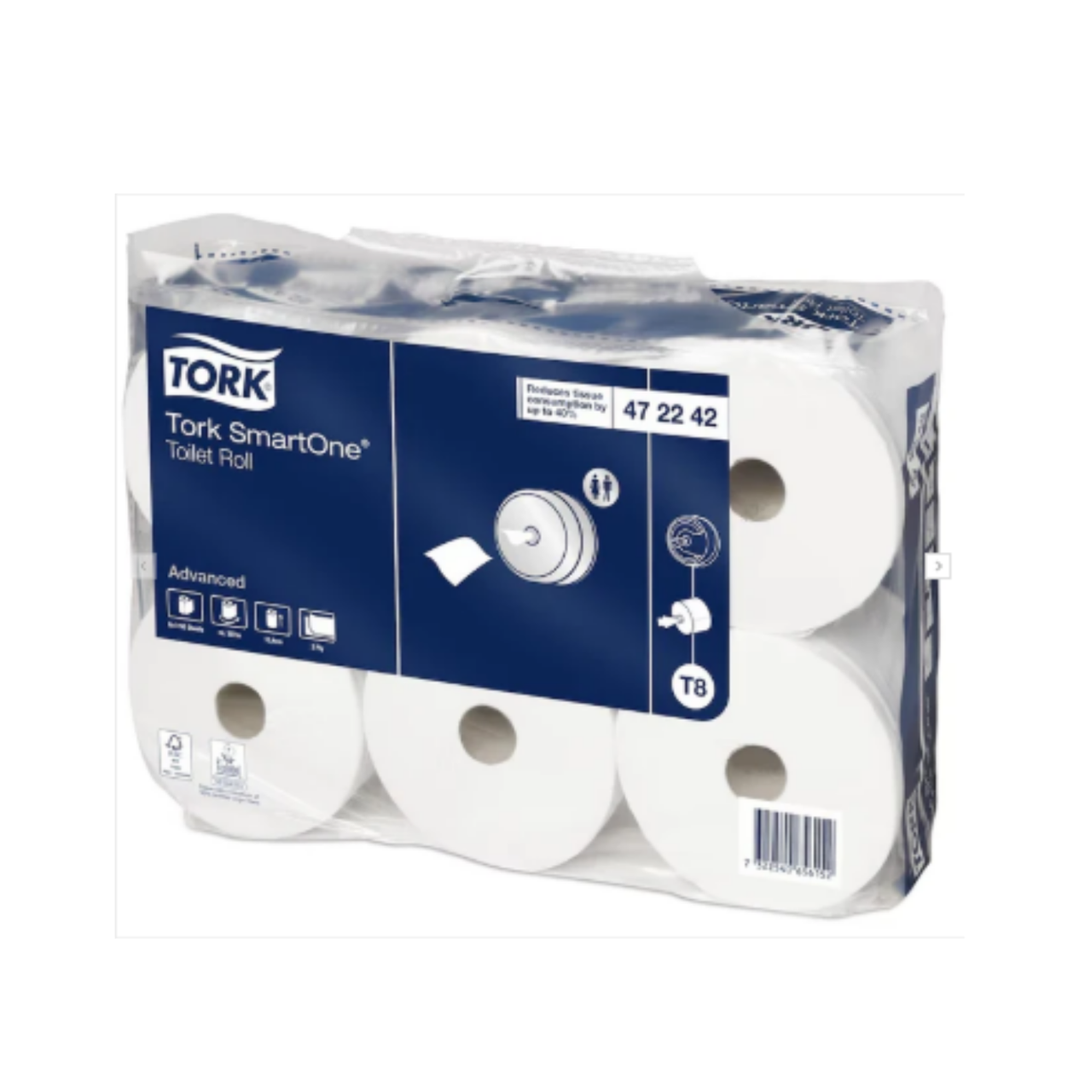 Papier toilette SmartOne Tork T8 - 6 rouleaux