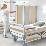 Paravent rigide ROPIMEX montage mural - modèle RFW
