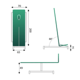 Table de verticalisation CANALETTO PRO - Hauteur fixe - FERROX