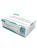 Test COVID + Grippe A/B + VRS : boite de 25 - SEJOY - Test COVID + Grippe A/B : boite de 25
